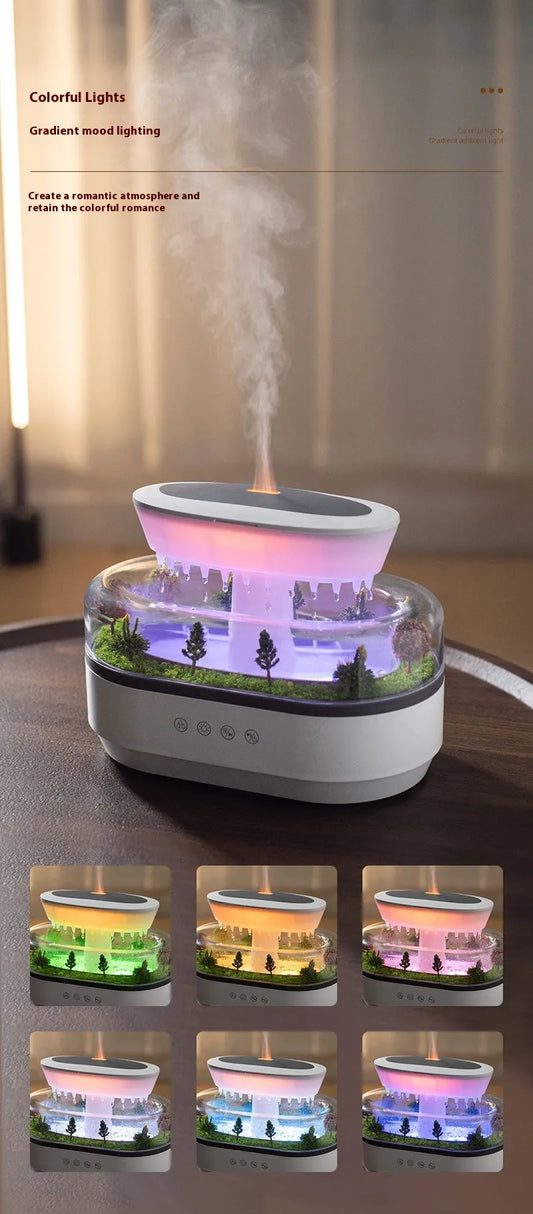 Landscape Aroma Raindrop Humidifier